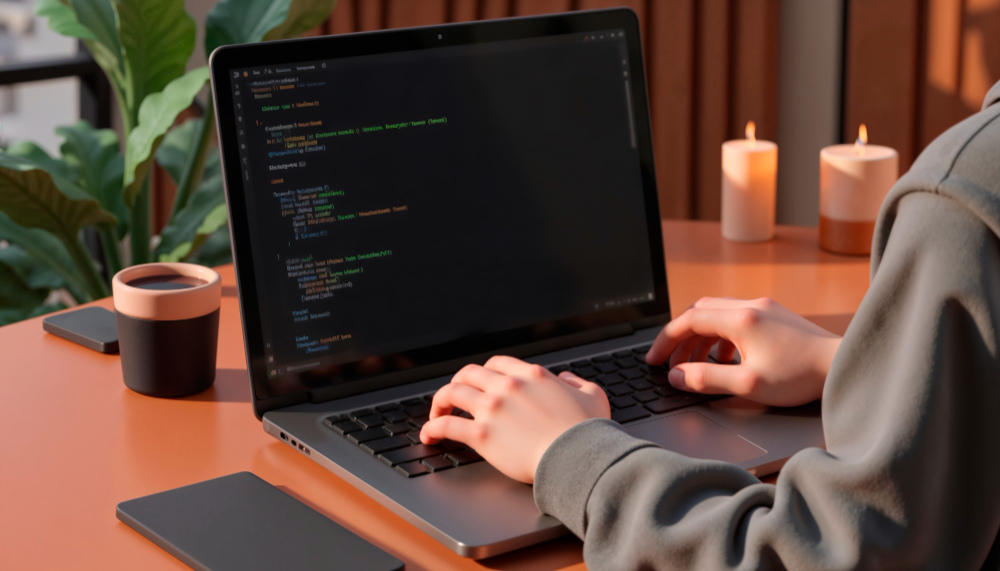 Poste de developpement pour illustrer l'automatisation et les integrations